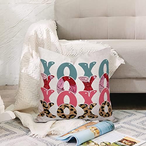 BESTORLOVE XOXO Love You Pillow 20x20in