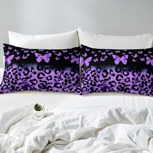 Castle Fairy Butterfly Bed Sheet Set with Deep Pocket