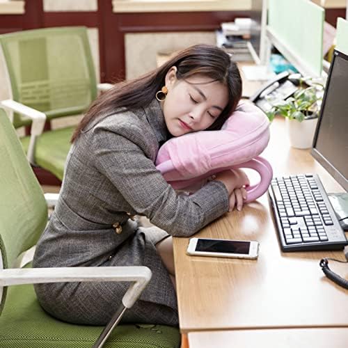 SPYMINNPOO U Shaped Neck Pillow with Phone Holder for Travel Office