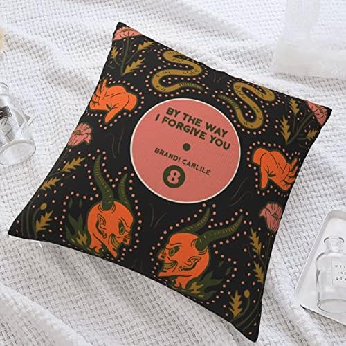 AMIOUDR 18x18 Throw Pillow Covers with Hidden Zipper 1
