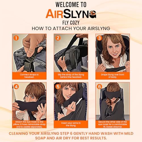 3-in-1 Airplane Sleep Support System Fits Carry On