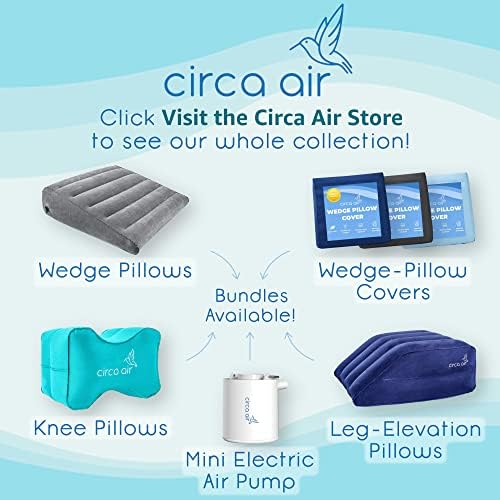 Circa Air Inflatable Leg Elevation Pillow