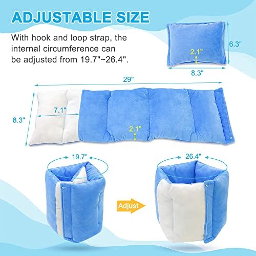 KAAMOS Knee Pillow for Side Sleepers with Adjustable Support