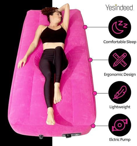 YESINDEED Upgraded BBL Bed with Hole and Pump