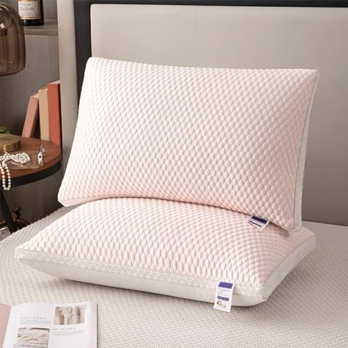 Soft Hotel Pillows with Down Filling for All Sleepers