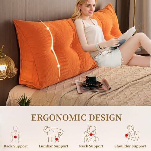 KANG DONG Reading Pillow with Removable Cover