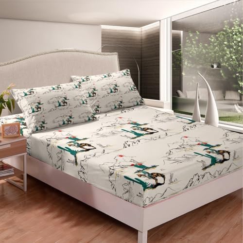 Castle Fairy Western Cowboy Sheet Set with Pillowcases