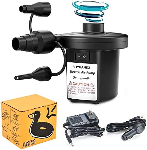 FEIYUANDZ Electric Air Mattress Pump Portable