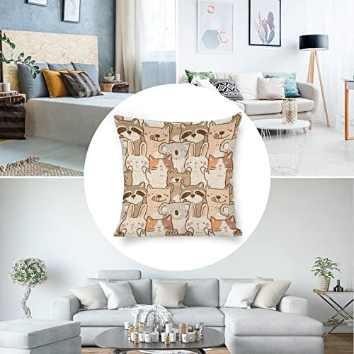 JOJOART Koala Bunny Animal Pillow Covers Set of 2