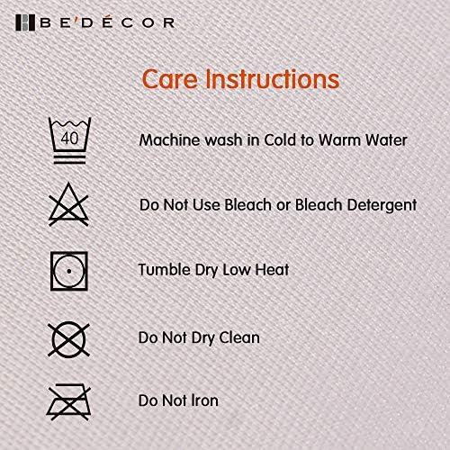 Bedecor Standard Pillow Protector 4 Pack with Zipper 1
