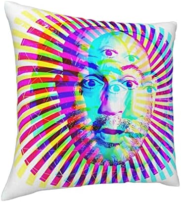 AMIOUDR Throw Pillow Covers 18x18 Square Pillowcase Bed Decor
