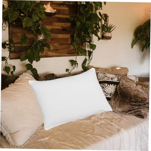 CIYODO 2PCS Cotton Pillowcases with Zipper