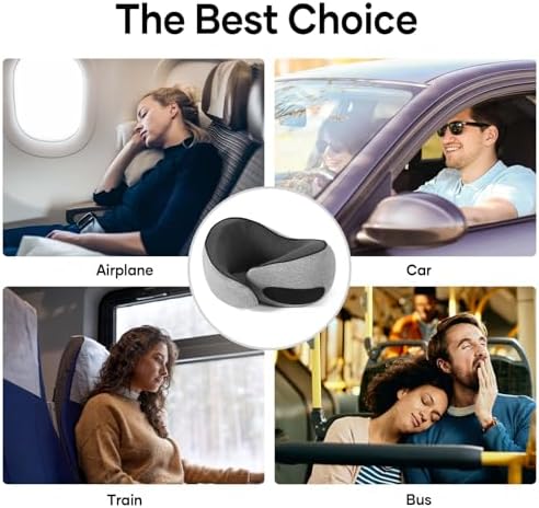 NOCRLG Travel Pillow with 360 Head Support