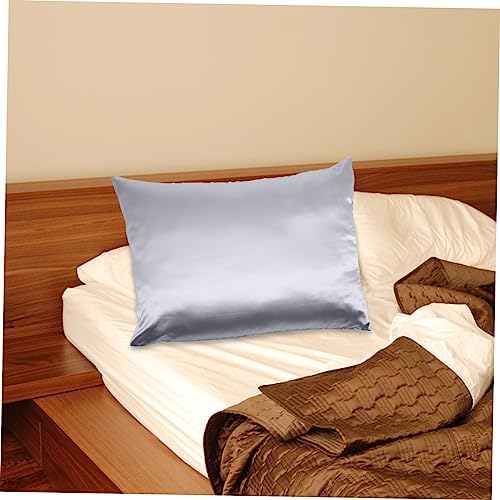 2PCS Cooling Pillow Covers with Zipper Breathable Polyester for Comfortable Sleep