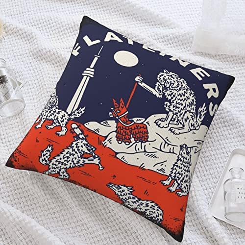 AMIOUDR 18x18 Inch Throw Pillow Cover with Hidden Zipper 1