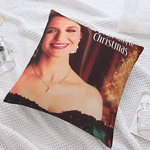 AMIOUDR Crystal Singer Gayle 18x18 Throw Pillow Cover