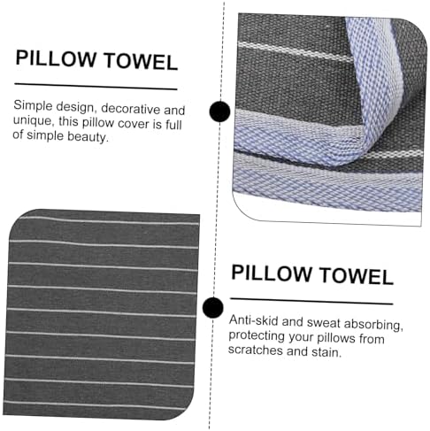 ERINGOGO 2pcs Zip Pillow Protectors with Sweat Absorbing Fabric