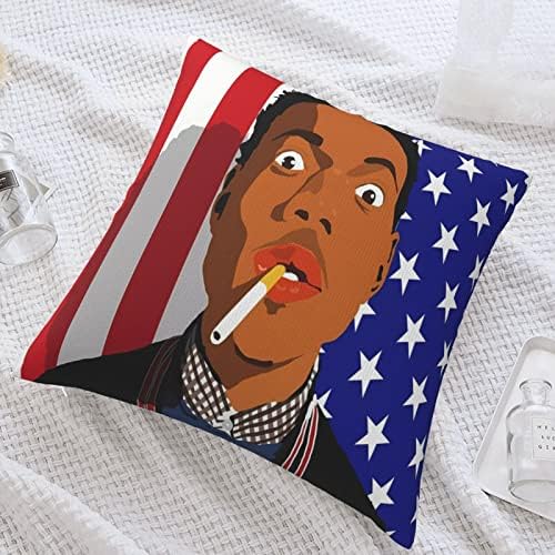 AMIOUDR Throw Pillow Covers Chance Singer The Rapper 18x18 Square Pillowcase