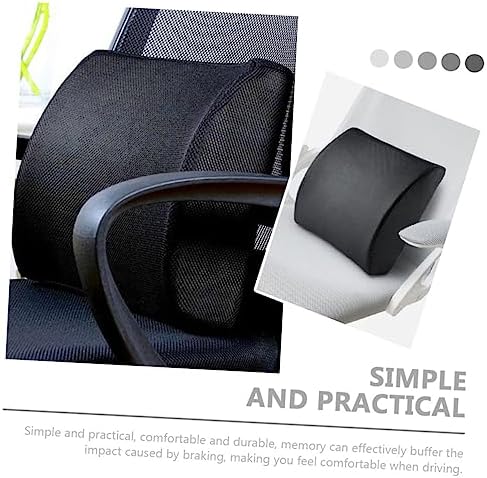 MOBUTOFU 1pc Lumbar Cushion for Car Seat Comfort Support