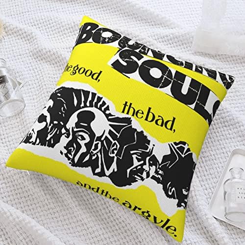 AMIOUDR Bouncing Rock Throw Pillow Covers 18x18