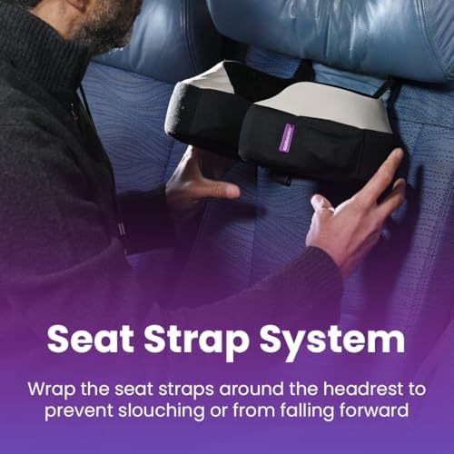 Cabeau Travel Neck Pillow for Airplanes Supportive 360 Design