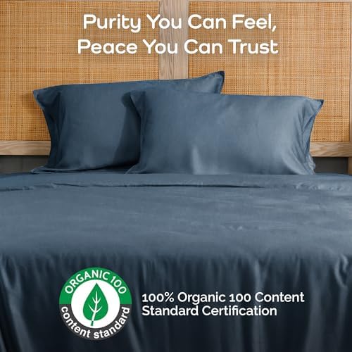 Bamtek Cooling Bamboo Pillow Cases Queen Size Set of 2