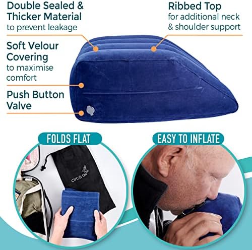 Circa Air Inflatable Leg Elevation Pillow