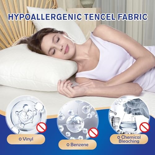 IMBLOO Luxury 3D Air Pillow Protectors Set of 2
