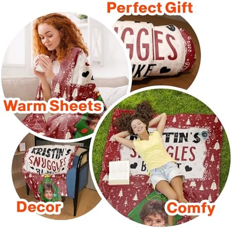My Snuggle Blanket - Personalized Photo Blanket Nursery Decor