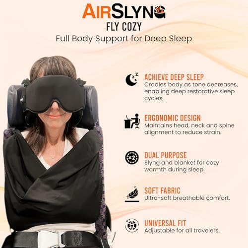 3-in-1 Airplane Sleep Support System Fits Carry On