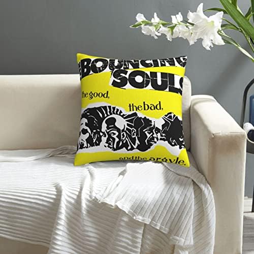 AMIOUDR Bouncing Rock Throw Pillow Covers 18x18