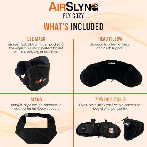 3-in-1 Airplane Sleep Support System Fits Carry On