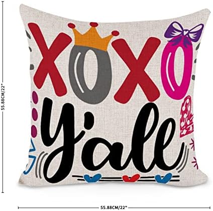 BESTORLOVE Pillow Case for Couples 22x22in