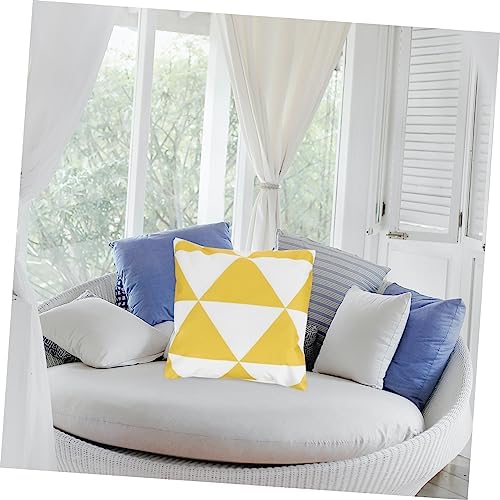 ULDIGI 1pc Geometric Pillowcase with Invisible Zipper for Outdoor Use