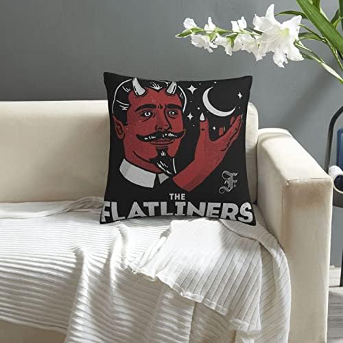 AMIOUDR 18x18 In Throw Pillow Cover with Hidden Zipper