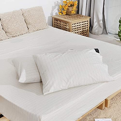 NIULAFR Grounding Pillowcase Queen Size with 15ft Cord