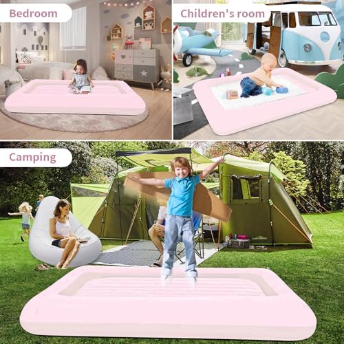 EQURROY Air Mattress for Kids - Portable Travel Mattress