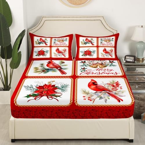 Castle Fairy Christmas Sheet Set with Pillowcases 1