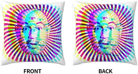 AMIOUDR Throw Pillow Covers 18x18 Square Pillowcase Bed Decor