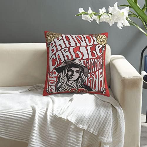 AMIOUDR 18x18 Inch Throw Pillow Covers with Hidden Zipper 1