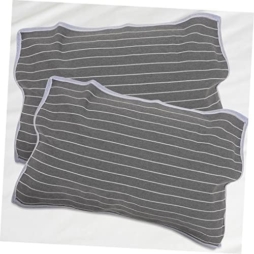ERINGOGO 2pcs Zip Pillow Protectors with Sweat Absorbing Fabric