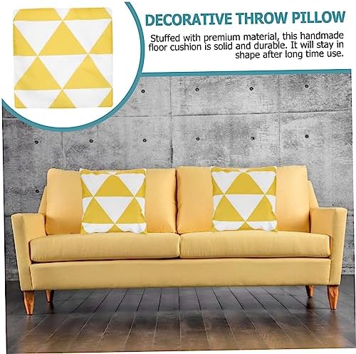 ULDIGI 1pc Geometric Pillowcase with Invisible Zipper for Outdoor Use