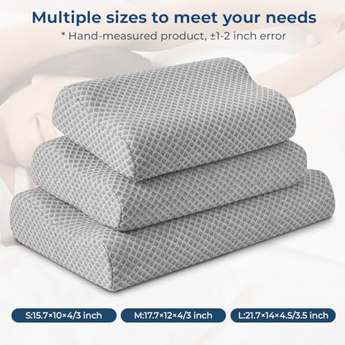 PEUJEW Travel Pillow for Neck Pain Relief and Comfort