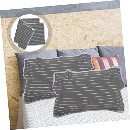 Unomor 2pcs Thick Pillow Covers Breathable Protectors 1