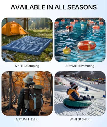 Wonforic Mini Air Pump with Camping Lantern and Magnetic Attach