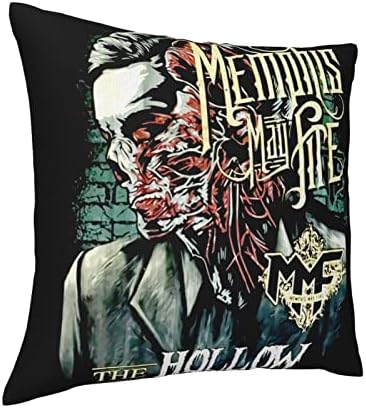 AMIOUDR Memphis Rock May Fire Band 18x18 Throw Pillow Cover