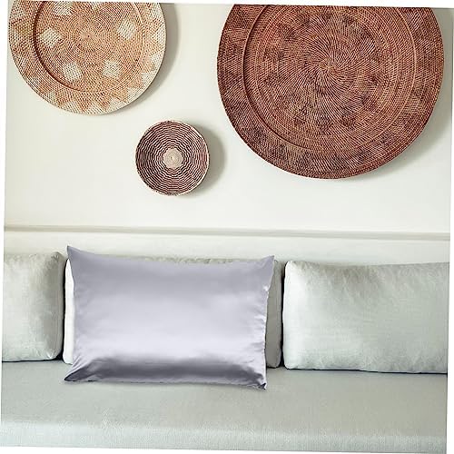2PCS Cooling Pillow Covers with Zipper Breathable Polyester for Comfortable Sleep