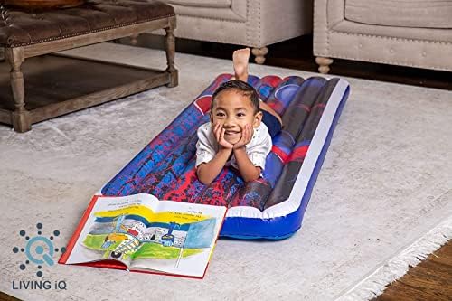 Living iQ Spider-Man Kids Inflatable Air Bed