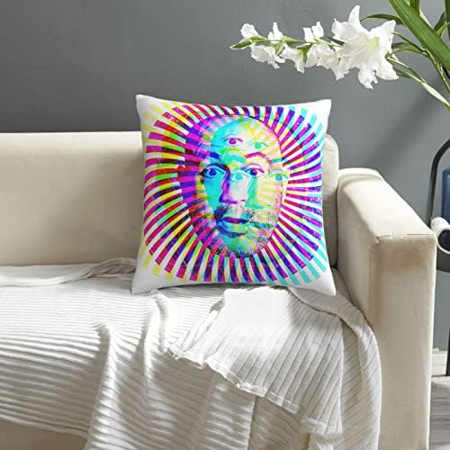AMIOUDR Throw Pillow Covers 18x18 Square Pillowcase Bed Decor
