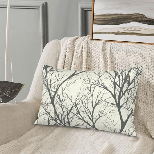 Tree Branch Pillow Cases Set of 2 - Microfiber Soft and Durable